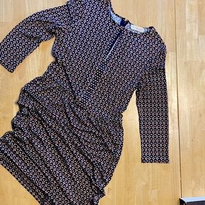 Tory Burch long sleeve silk dress